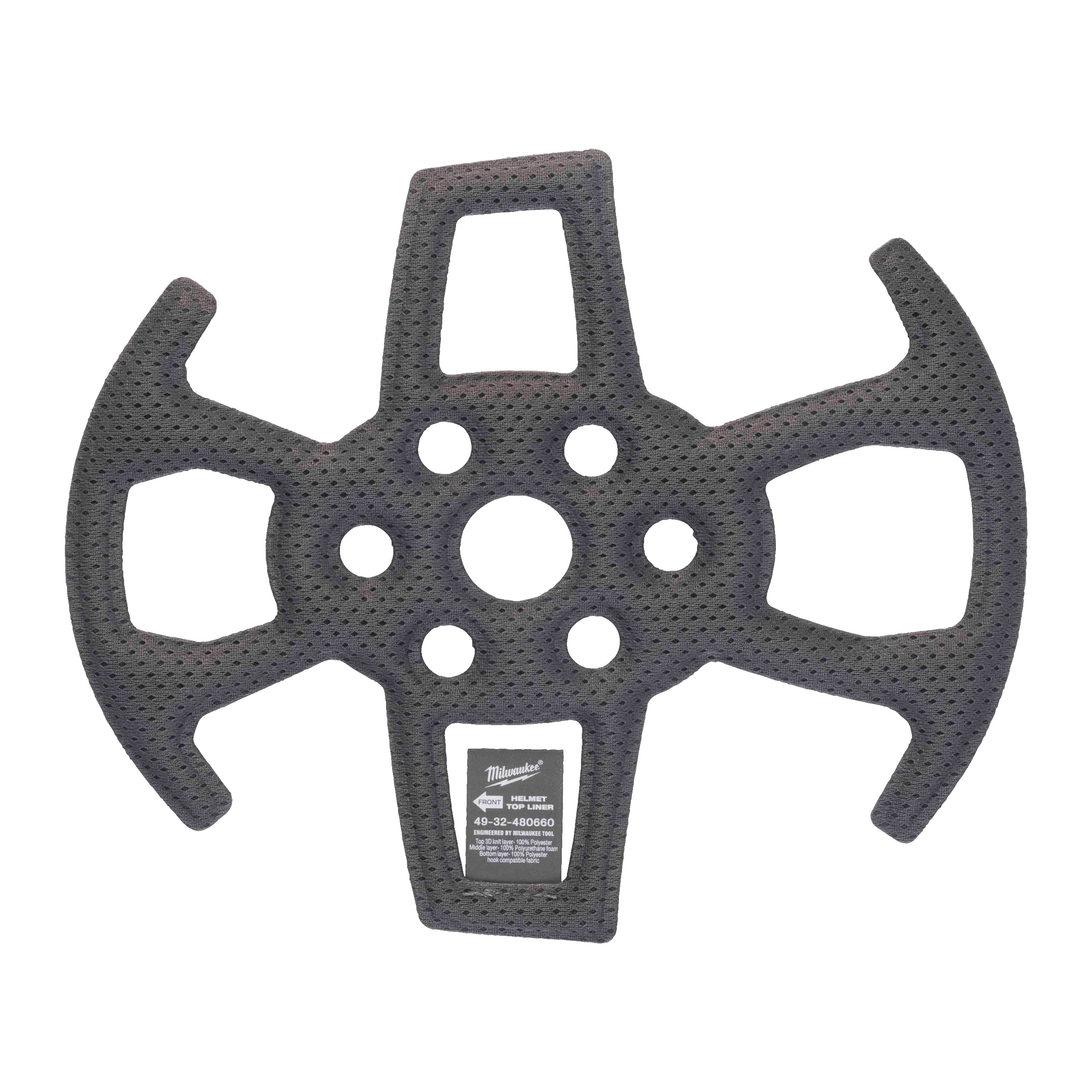 lenkrad, griff, perforiert, schaum, milwaukee