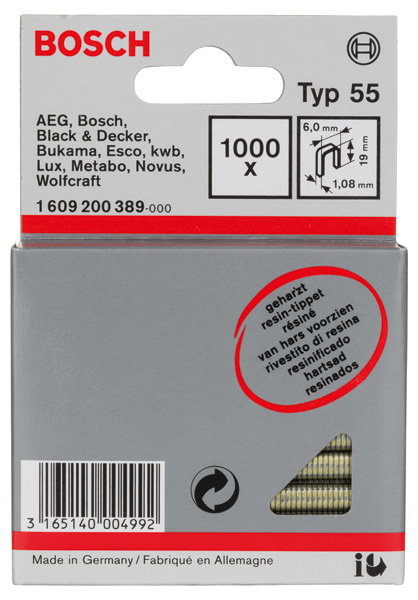 Bosch Schmalrückenklammer Typ 55