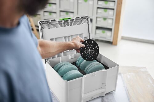 Schleifmittel-Systainer³ Granat Net D150 GR NET SYS, Erwachsener, Männlich, Mann, Person