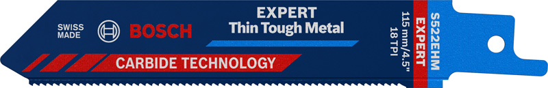 Bosch EXPERT ‘Thin Tough Metal’ S 522 EHM Säbelsägeblatt