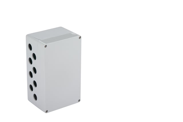 Metallgehäuse, elektrische Gehäuse, Verteilkasten, Stahlgehäuse, Neunloch-Seite