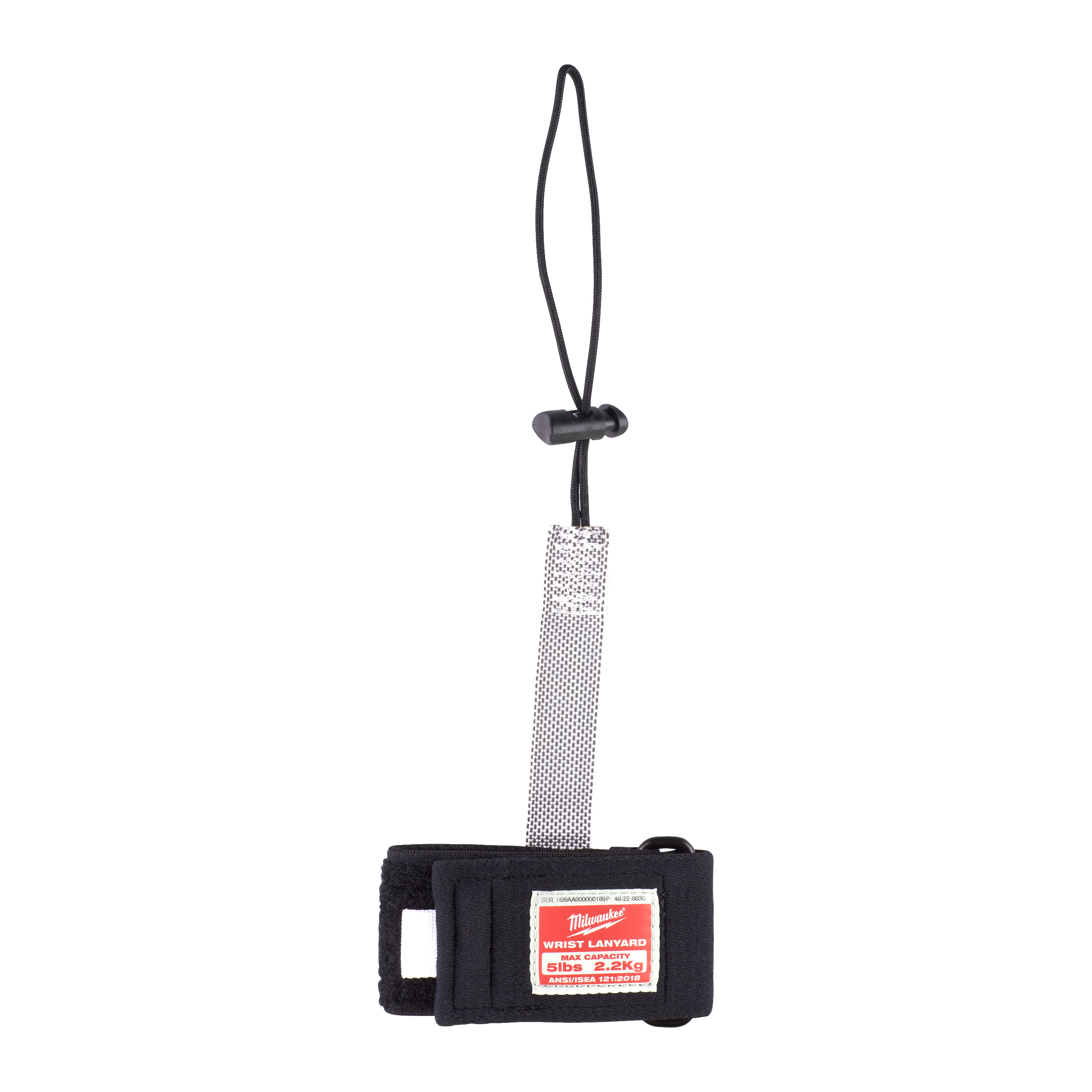 Armband, Lanyard, Trageschnur, verstellbar, schwarz