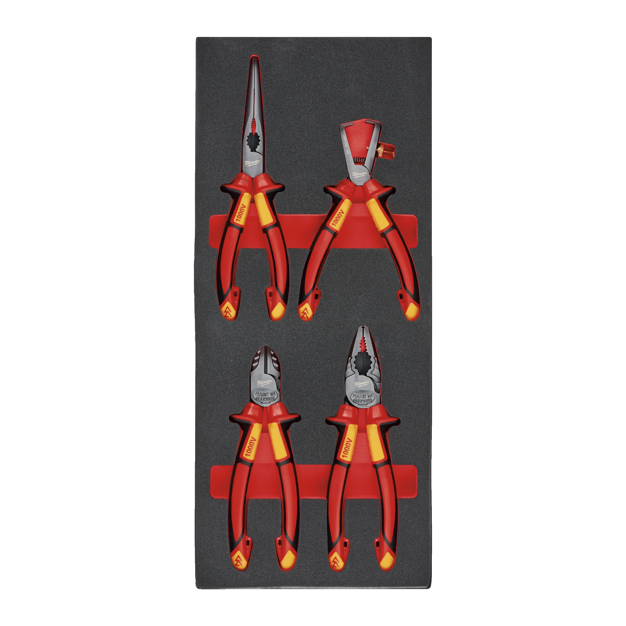 Milwaukee Einlage mehrteilig für Werkstattwagen 78 cm VDE Zangen