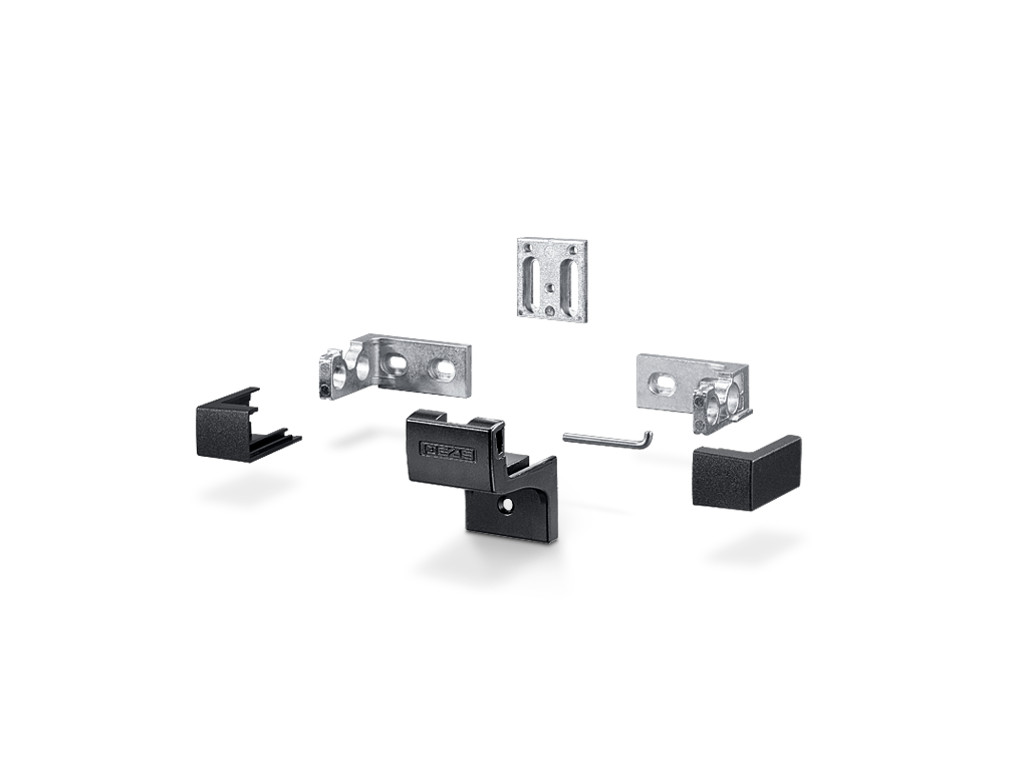 GEZE Rauchwärmeabzug- Konsolensatz, für Kettenantrieb, Slimchain