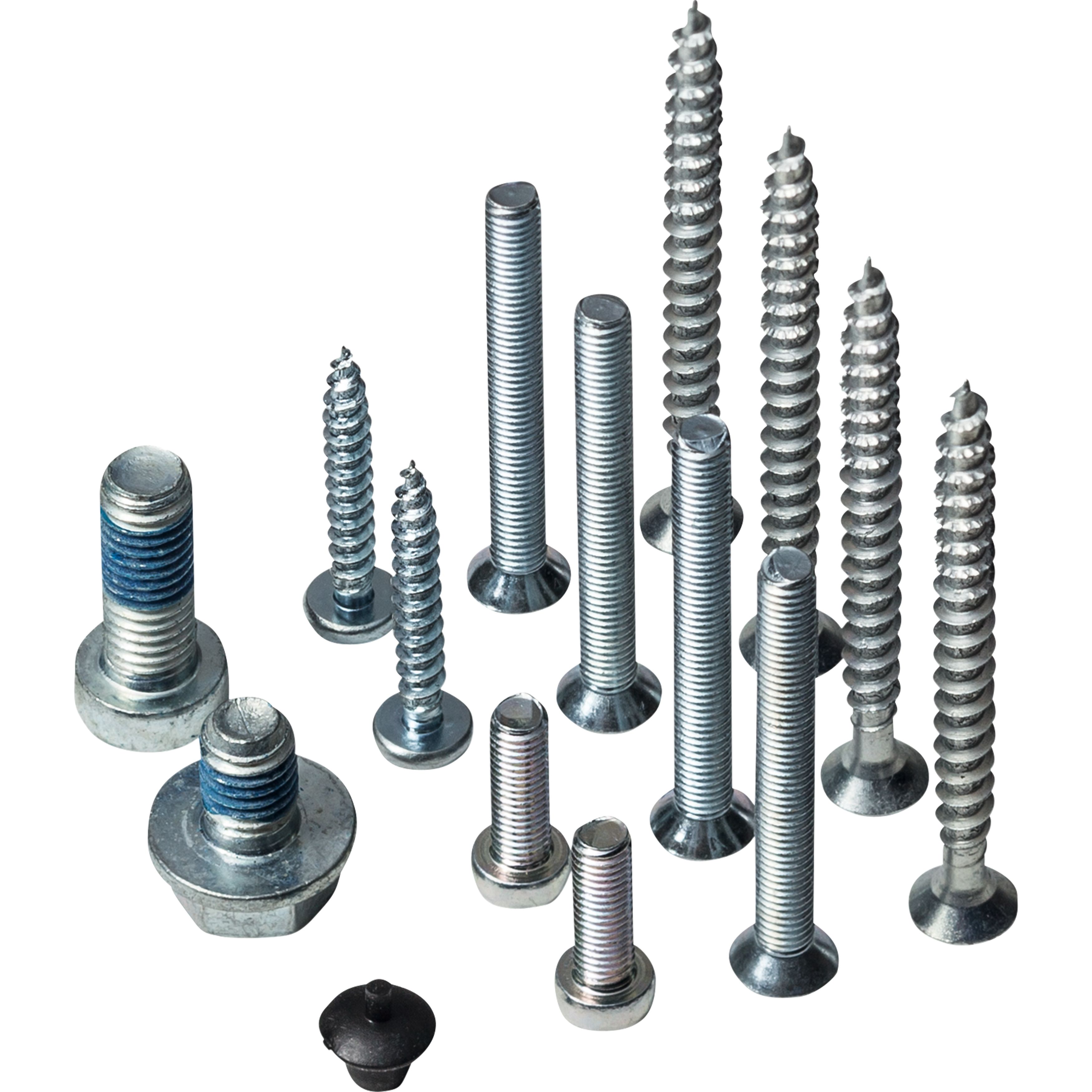 schrauben, bolzen, metall, stahl, schraubenkopf
