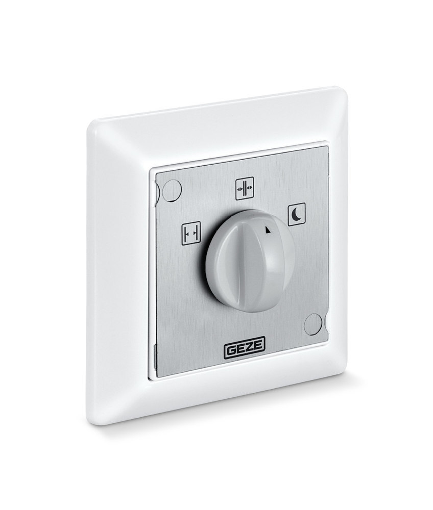 Schalter, Dimmer, WechselschALTER, Metallschalter, Gehäuse Weiß