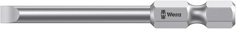 Bit, zähhart, für Schlitz-Schrauben 1/4", 50 mm