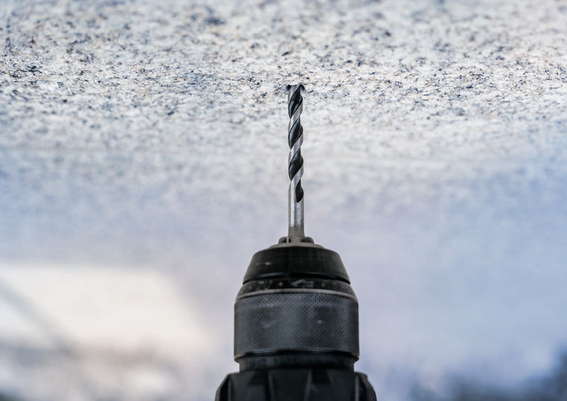 Detailbild, Bohrmaschine, Akkuschrauber, Bohrer, Maschine, Werkzeug