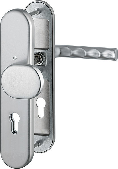 HOPPE Sicherheits-Wechselgarnitur Hamburg FS-86G/3331/3310/1700,LS ov.,12mm