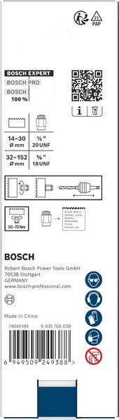 Produktbild Verpackung, metall, werkzeug, bohrer, bohrer, bosch pro