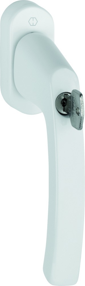 HOPPE Fenstergriff Liège 0540S/U26, abschließbar, oval