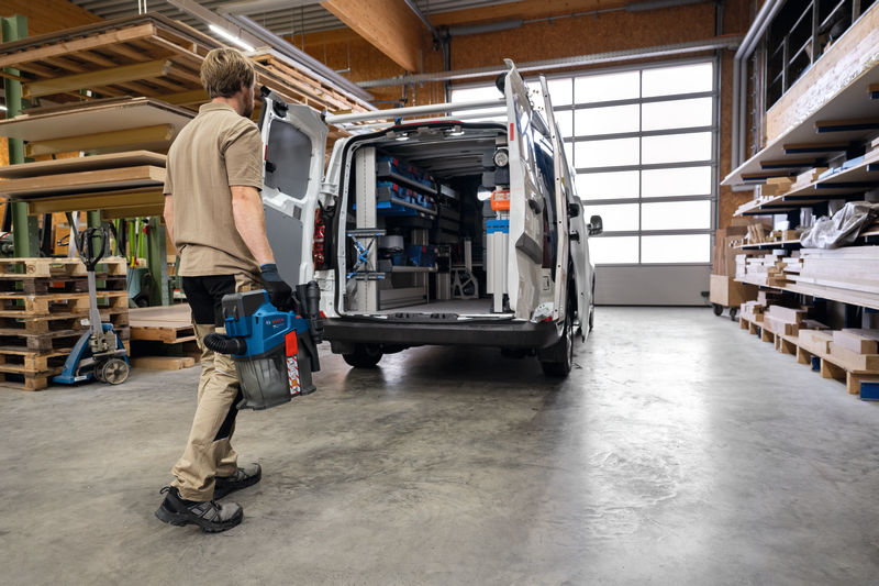 Anwendungsbild, Transporter, Van, Werkzeug, Werkstatt, Ausstattung