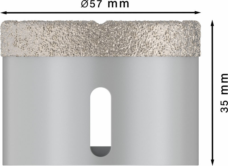 Bosch PRO Core Cutter dry X-Lock, 57 x 35 mm