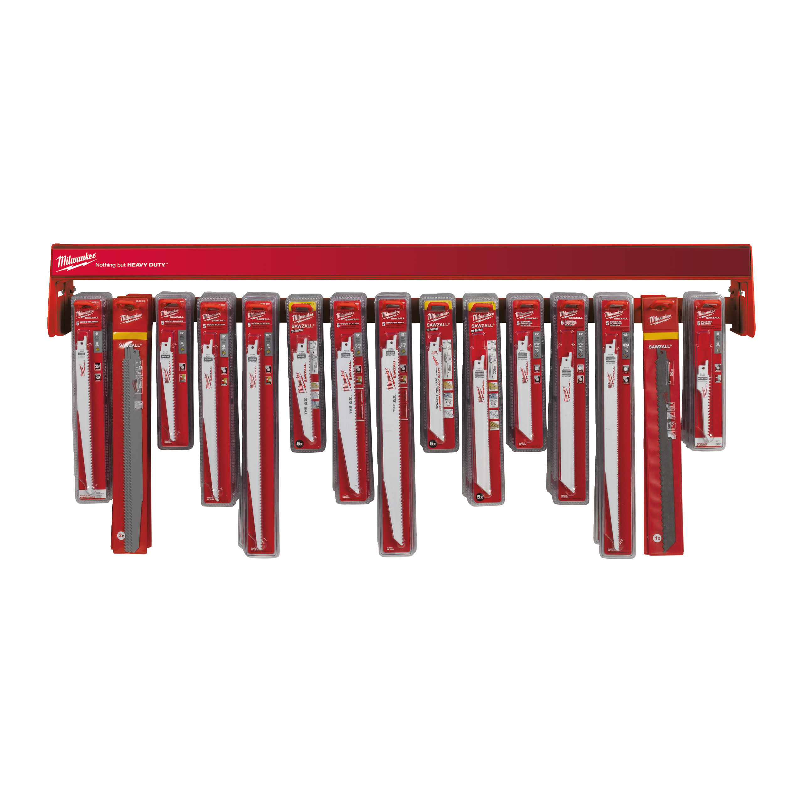 Milwaukee Säbelsägeblätter im 1 m Modul