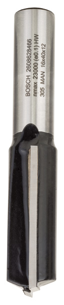 Bosch Nutfräser, 12 mm, D1 16 mm, L 40 mm, G 81 mm