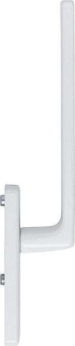 HOPPE Handhebelgarnitur Dallas HS-0643/419N-AS, ohne Schrauben, Aluminium