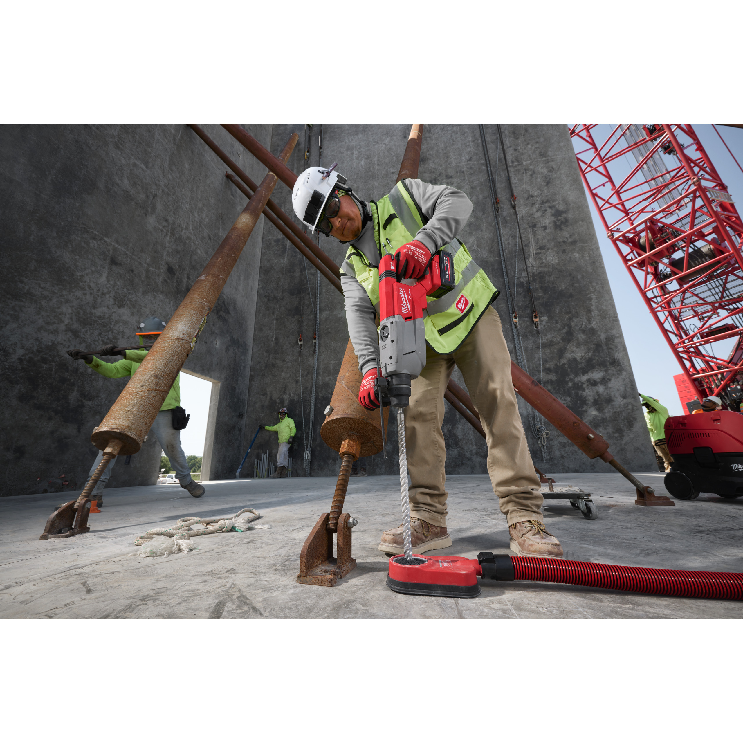 Milwaukee Akku-Kombihammer M18 FUEL ONE-KEY 32 mm M18FHACOD32-0