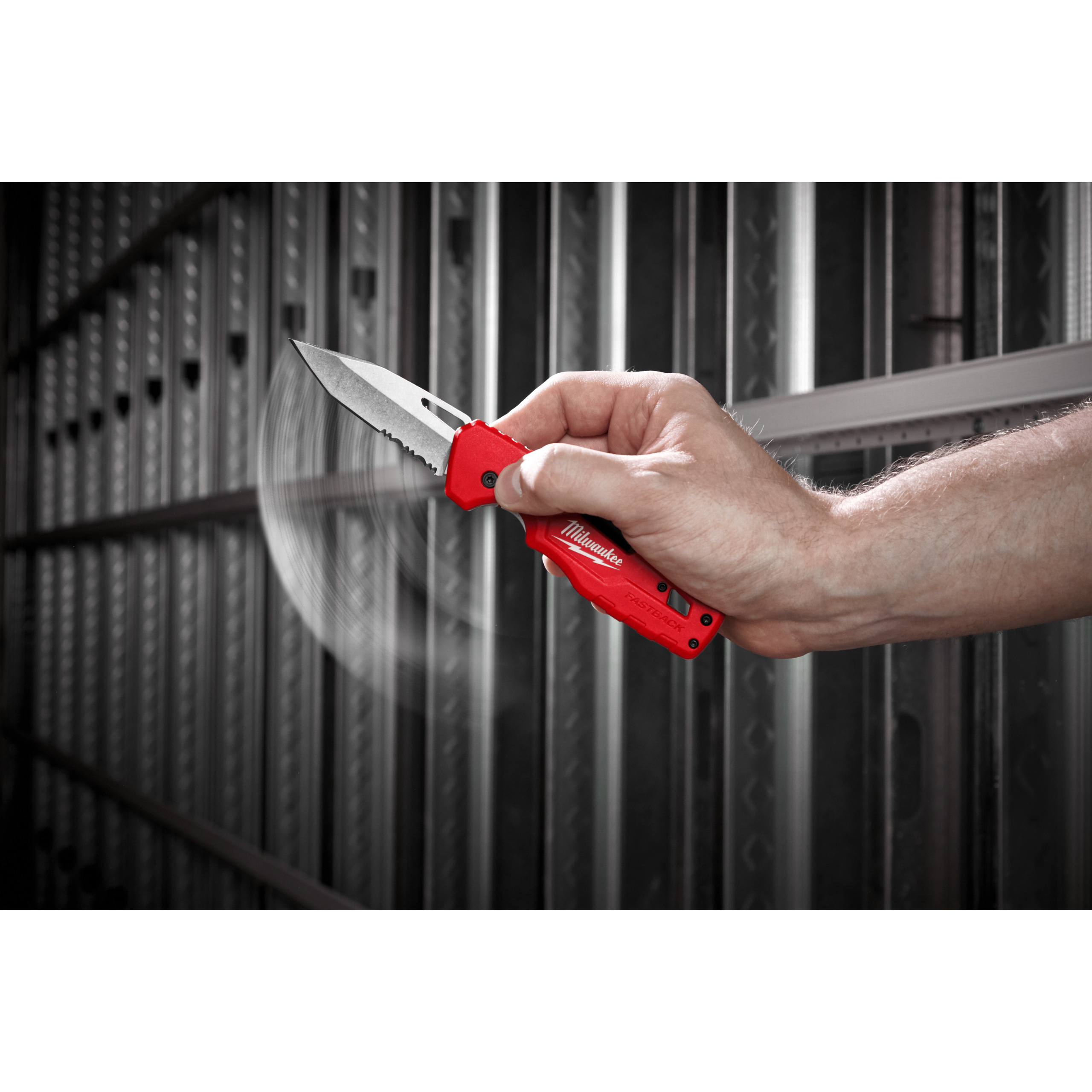 Milwaukee Klappmesser mit integriertem 1/4" Hex-Bithalter FASTBACK 5-in-1