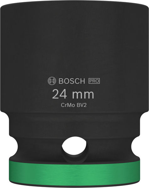 Bosch PRO Impact Socket, 1/2", 24 mm, Standard