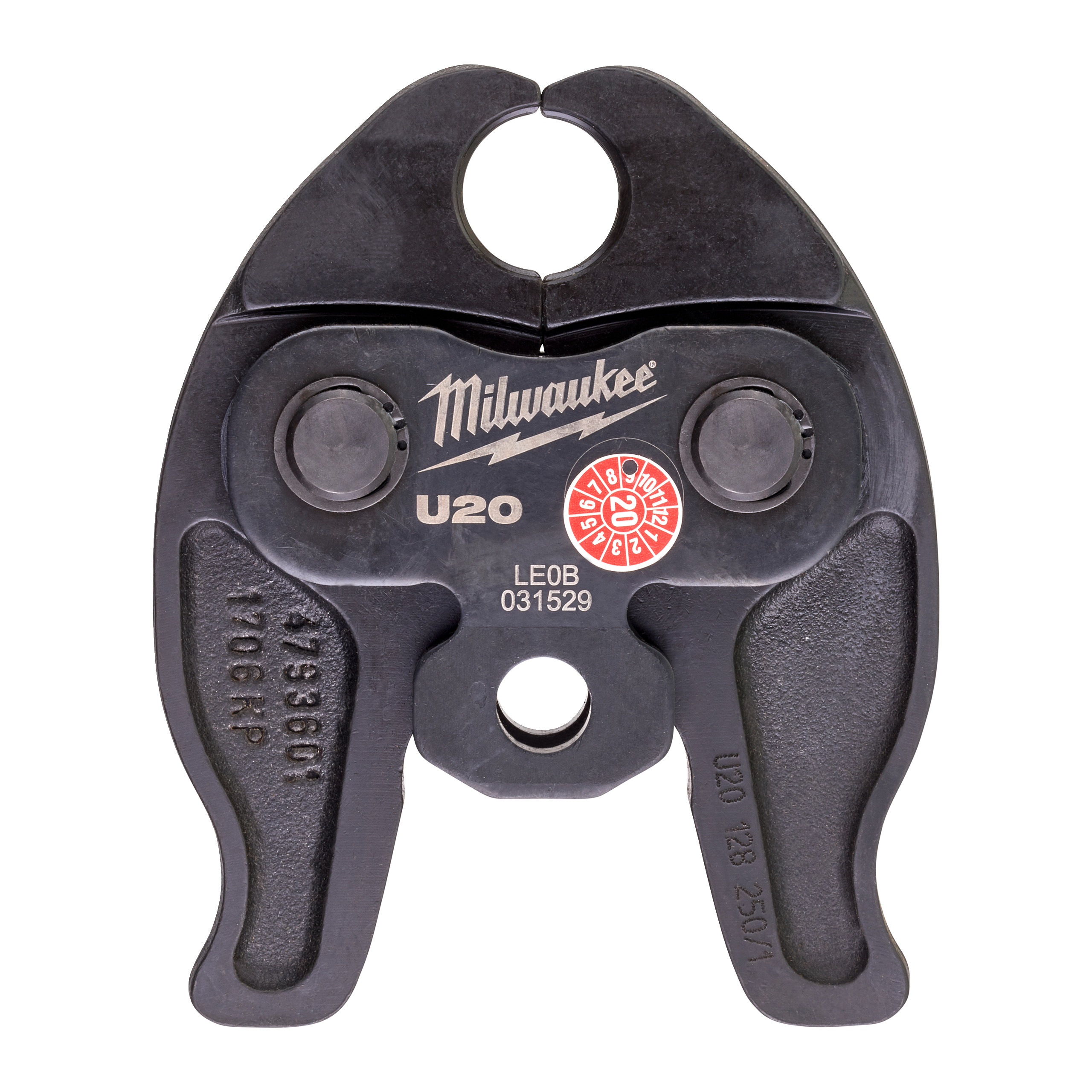 Milwaukee Pressbacke Nennweite U20 für 12 V Presswerkzeug J12-U20