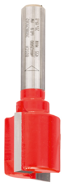 Bosch Nutfräser Expert for Wood, Carbide, 8 mm, D1 20 mm, L 19 mm, G 56 mm
