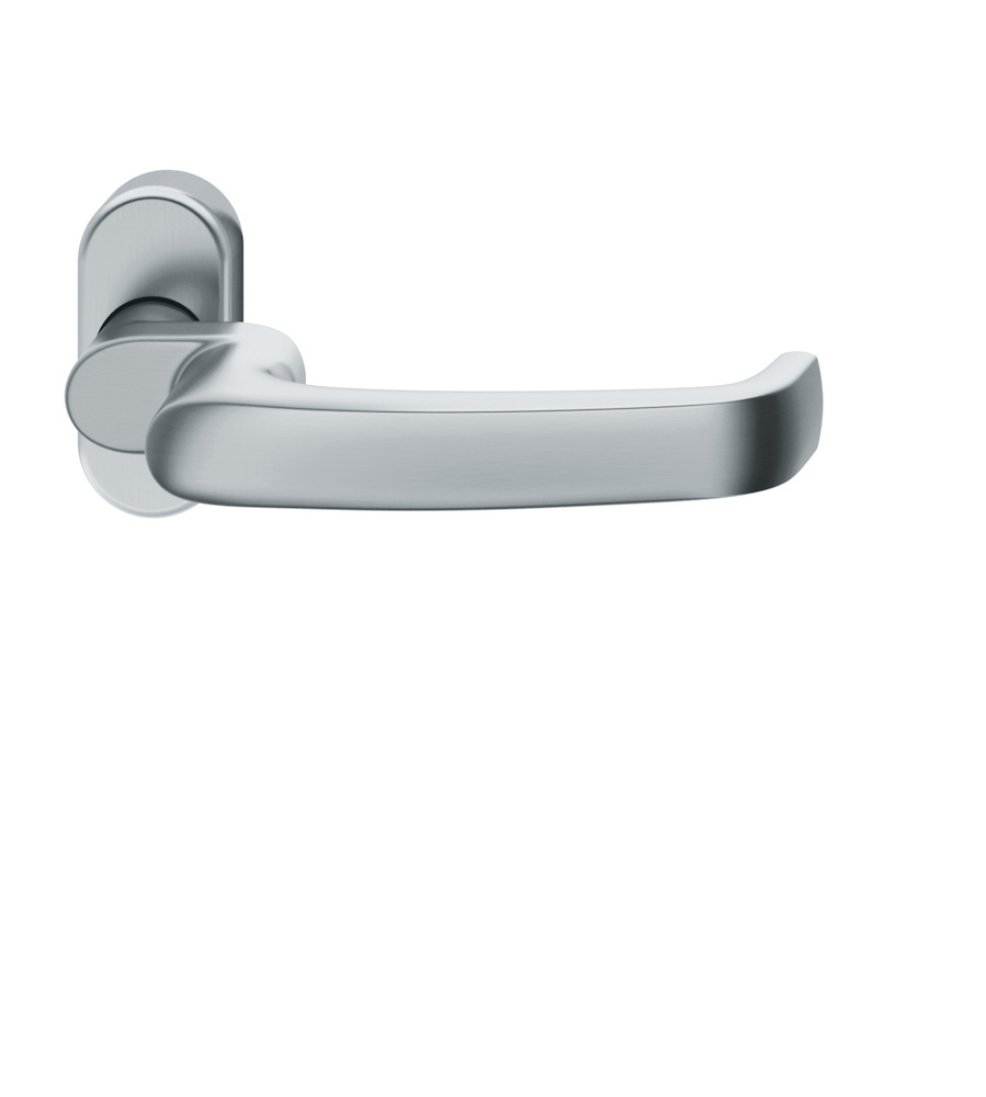 FSB Drücker-Halbgarnitur ohne Schlüsselrosette 06 1045, oval, VK 8 mm, Edelstahl