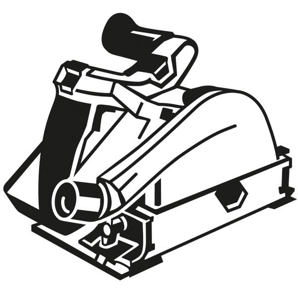 Maschinensymbole, Kreissäge, Kettensäge, Sägeblatt, Holzbearbeitung, Werkzeug