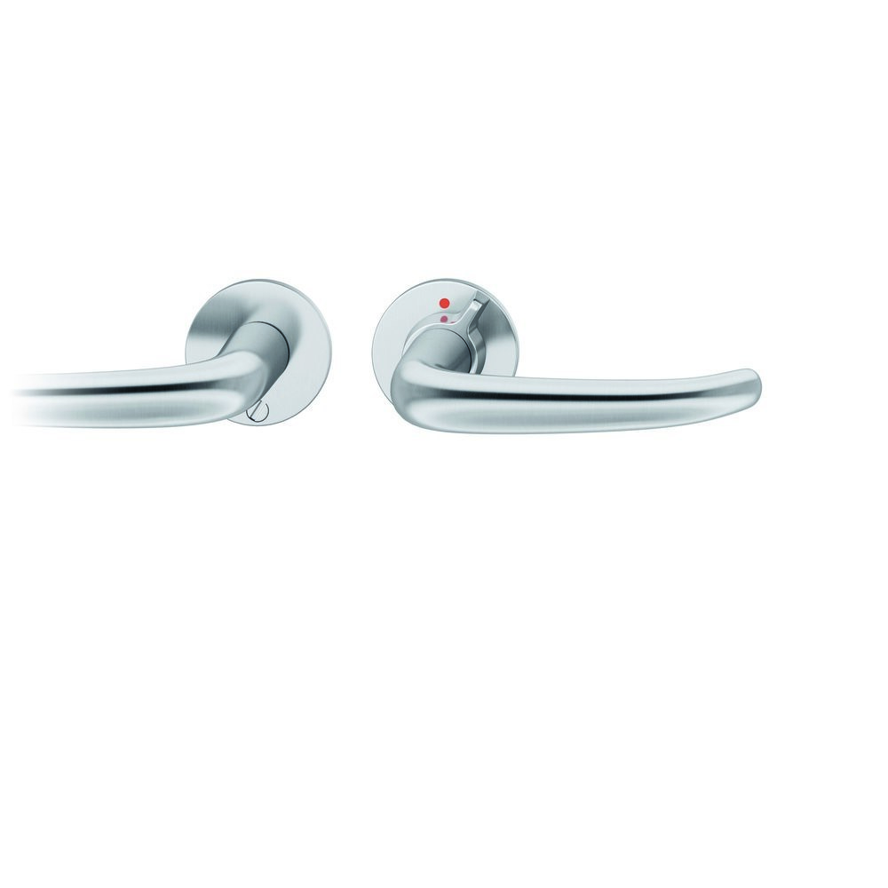 Türgriff, Türdrücker, Griff Edelstahl, Bohrung, Drehknopf