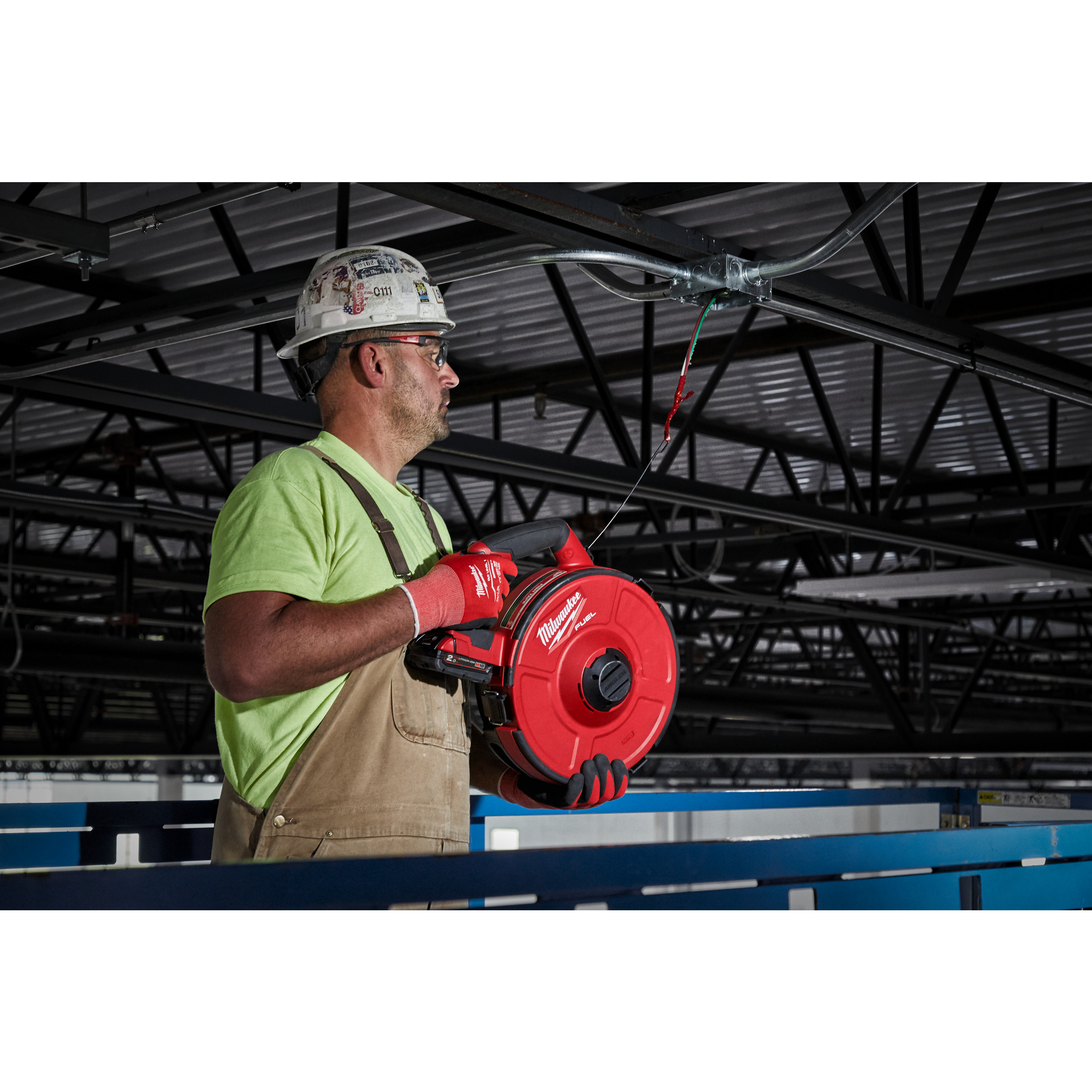 Milwaukee Akku-Kabeleinziehgerät M18 FUEL 30 m, nicht leitend M18FPFT-202 30m NC Set