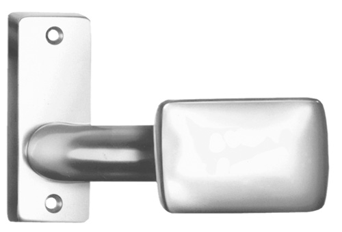 AMF Türknopf  485D, gekröpft, drehbar