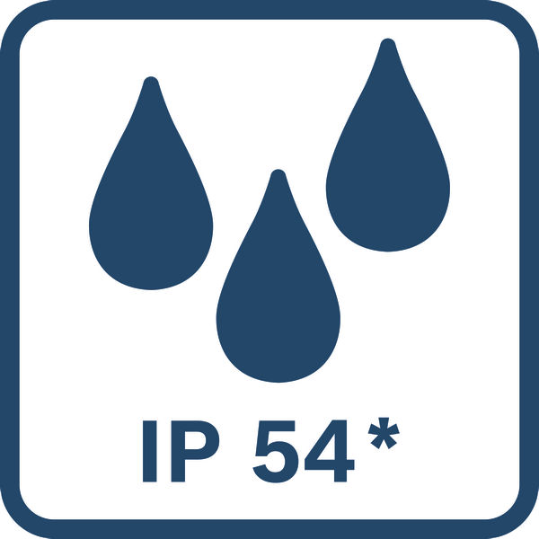 Symbol, Wasserdicht, IP54, Tropfen, Wasserabweisung, Symbol