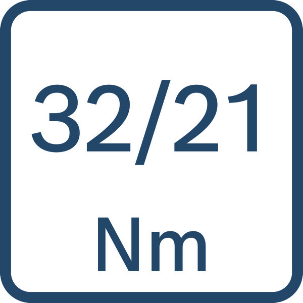 Symbol, torque, 32/21, Nm, mechanical, unit
