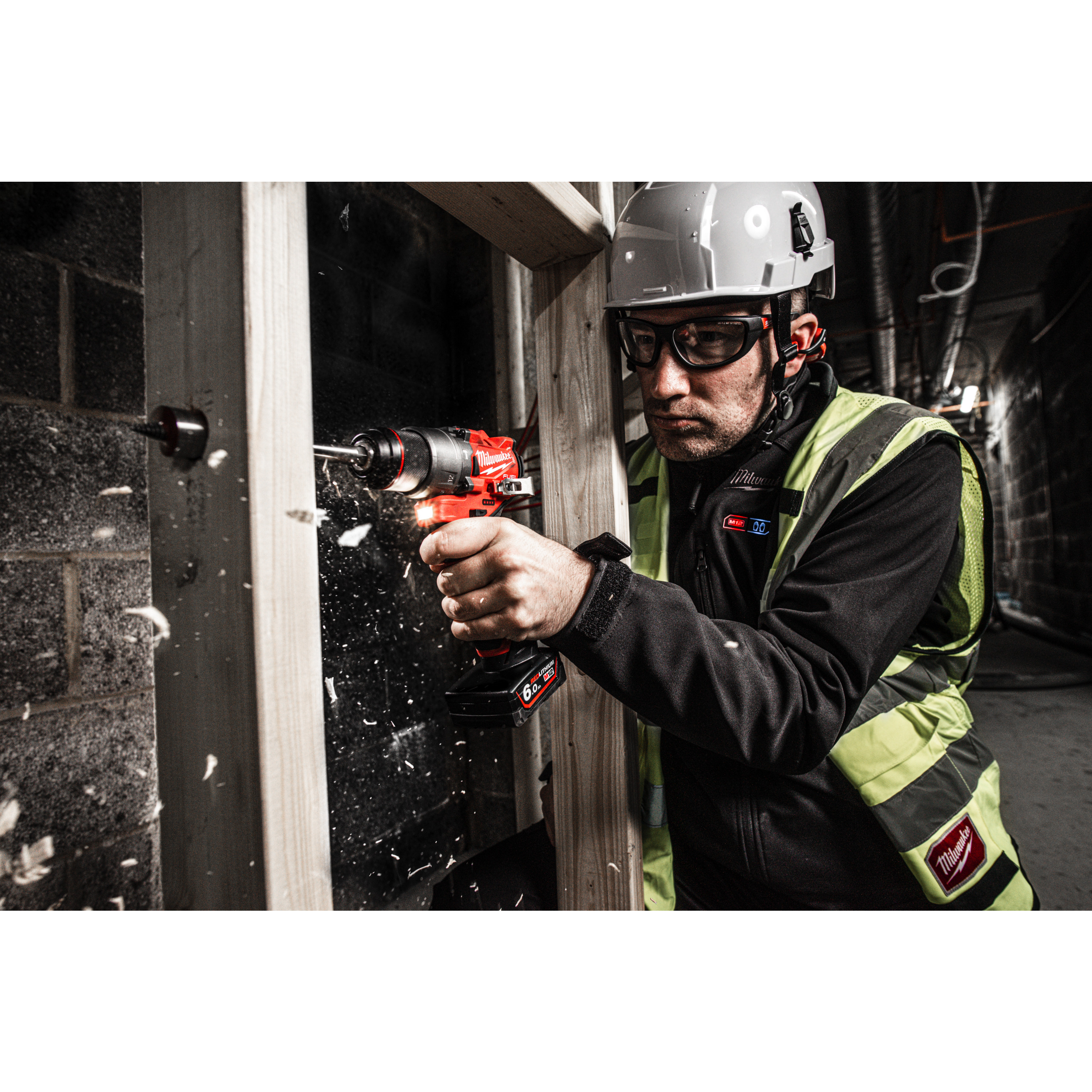 Milwaukee Akku-Schlagbohrschrauber M12 FUEL Akku-Kompakt-Schlagbohrschrauber M12FPD2-602X