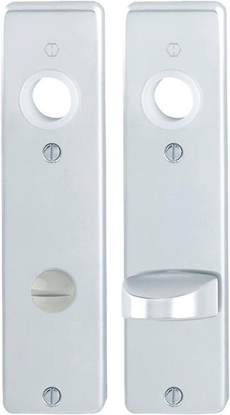 HOPPE Kurzschild 202KP/AP, Aluminium