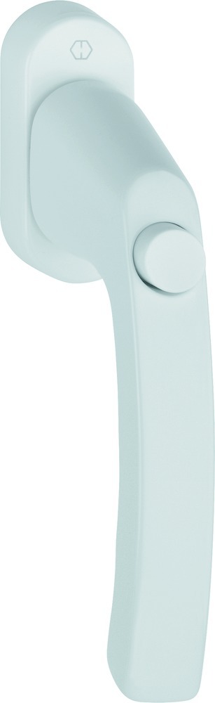 HOPPE Fenstergriff Liège 0540SV/U26, abschließbar, oval,7/43,