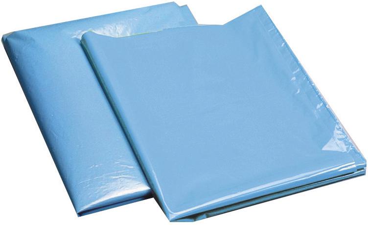 Müllsack  240 l blau ca. 90 my lose