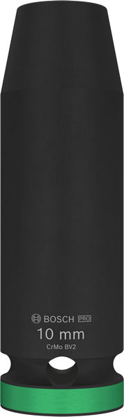 Bosch PRO Impact Socket, 1/2", 10 mm, tief
