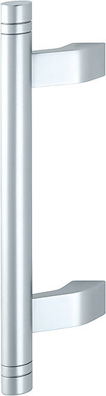 HOPPE Stoßgriff 5004DR,Befestigungsabstand 210,Länge 330,Durchmesser  25