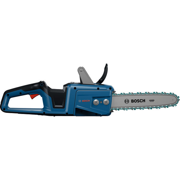 Produktbild Lieferumfang, Kettensäge, Benzin?, Akkumulator?, Bosch, Motor, Kette, Schnittwerkzeug, Griff, Schwert, Werkzeug