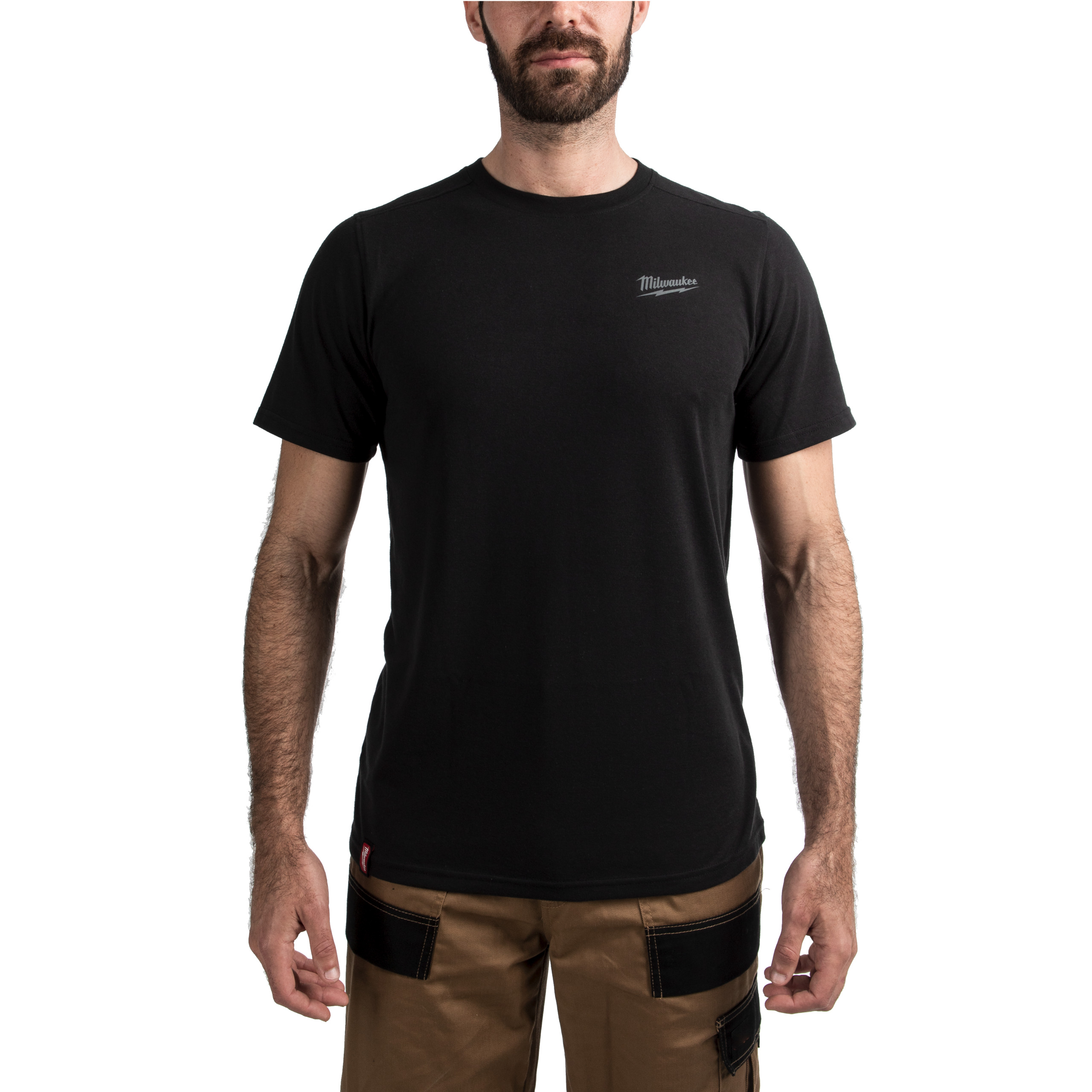 Milwaukee Hybrid-T-Shirt schwarz HTSSBL-XL