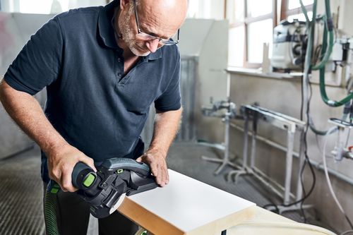 Anwendungsbild Kantenschleifer ES-ETS 125 REQ-Plus