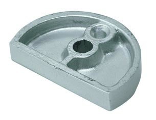 Unterlage KWS für Türpuffer/-stopper 1559, Aluminium