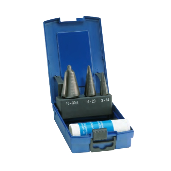 FORUM Blechschälbohrer-Satz HSS - 3-30,5 mm