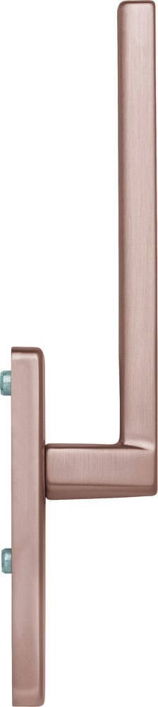 door handle, rose gold, metal, L-shaped, left door