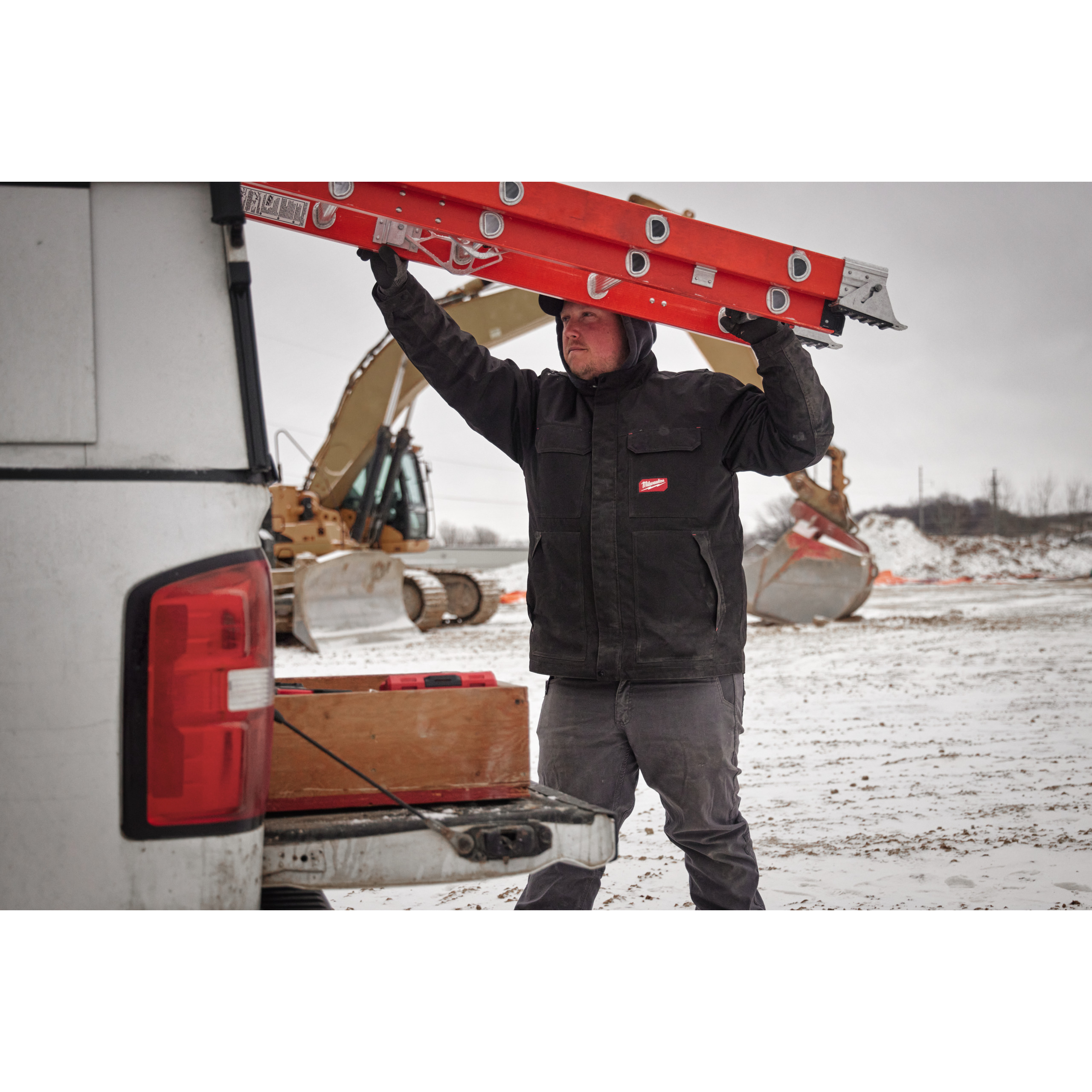 Milwaukee Arbeitsjacke Größe XXXL FREEFLEX Schwarz