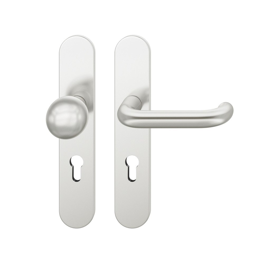 FSB Wechselgarnitur mit Langschild 72 1146, AGL3, VK 8 mm, Aluminium