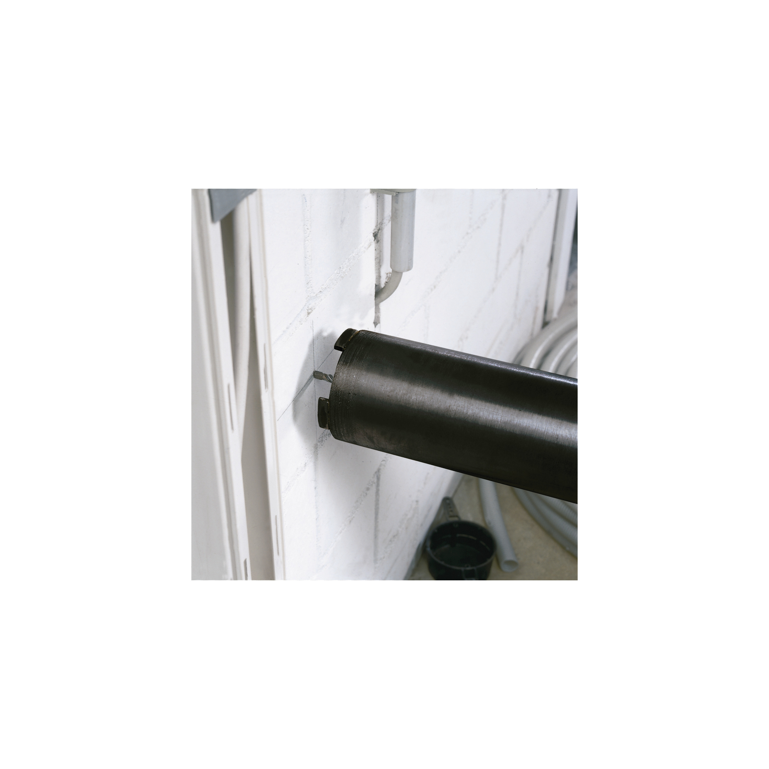 Milwaukee Diamant-Trockenbohrkrone DCHXL 122 x 490 mm / 1 1/4" UNC für Staubabsaugung