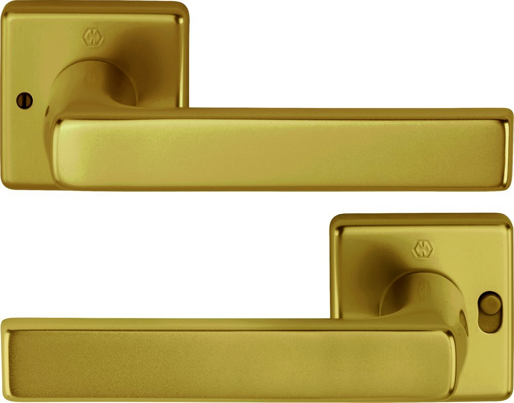 Türgriff, Türgriff Edelstahl, Schlossloser Griff, Türbeschlag, Goldfarbener Griff