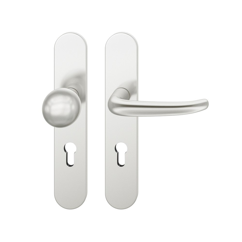 FSB Wechselgarnitur mit Langschild 72 1023, AGL3, VK 8 mm, Aluminium