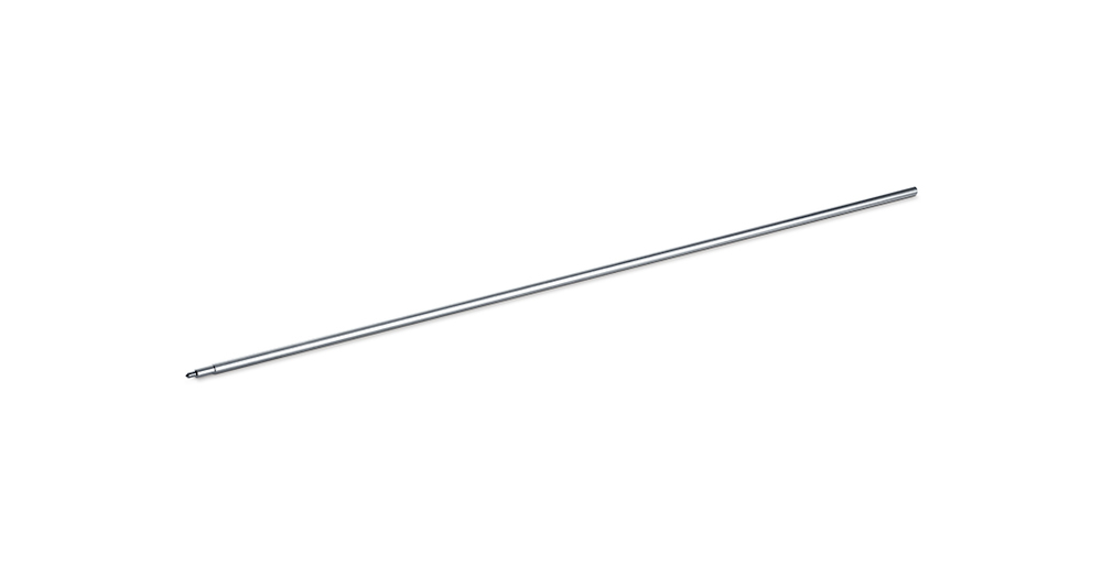 Stahlstange, Metallstange, dünne Stange, silberne Stange, Instrumentenstange